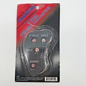 Champro Baseball and Softball 4 Dial Umpire Indicator A042 Lightweight Plastic